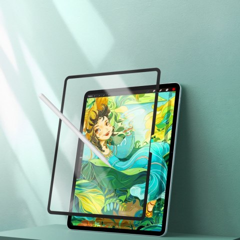 Folia ochronna Dux Ducis Naad Paperlike matowa na iPad Air 13" (2024/2025) - z czarną ramką Folia ochronna Dux Ducis Naad Paperlike matowa na iPad Air 13" (2024/2025) - z czarną ramką