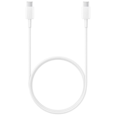 Kabel Samsung EP-DA705BWE USB-C - USB-C 3A 1m (OOB Bulk - opakowanie zastępcze) - biały Kabel Samsung EP-DA705BWE USB-C - USB-C 3A 1m (OOB Bulk - opakowanie zastępcze) - biały