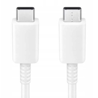 Kabel Samsung EP-DA705BWE USB-C - USB-C 3A 1m (OOB Bulk - opakowanie zastępcze) - biały