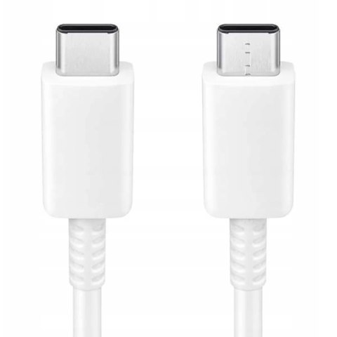 Kabel Samsung EP-DA705BWE USB-C - USB-C 3A 1m (OOB Bulk - opakowanie zastępcze) - biały Kabel Samsung EP-DA705BWE USB-C - USB-C 3A 1m (OOB Bulk - opakowanie zastępcze) - biały