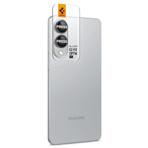 Osłona aparatu Spigen Optik Pro GLAS.TR "Ez Fit" 2-pack na Samsung Galaxy S25 Edge - czarna