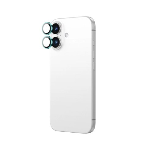 Szkło hartowane AMAZINGTHING AR Aluminium 2 Lens Glass z ramką na soczewki aparatu do iPhone 16 / 16 Plus - zielone Szkło hartowane AMAZINGTHING AR Aluminium 2 Lens Glass z ramką na soczewki aparatu do iPhone 16 / 16 Plus - zielone