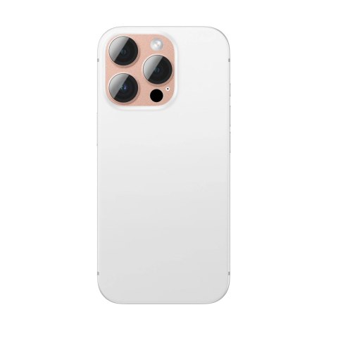 Szkło hartowane AMAZINGTHING Aviation-Grade Alloy Lens na wyspę aparatu do iPhone 16 Pro / 16 Pro Max - różowe złoto Szkło hartowane AMAZINGTHING Aviation-Grade Alloy Lens na wyspę aparatu do iPhone 16 Pro / 16 Pro Max - różowe złoto