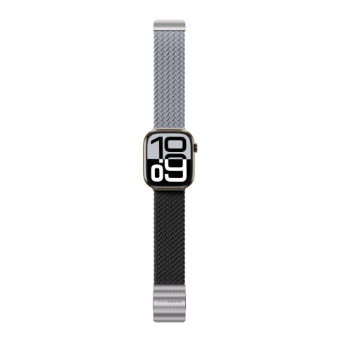 Zestaw 2 pasków AMAZINGTHING Blend Band do Apple Watch 45 / 46 / 49 mm - szaro-czarny / szary