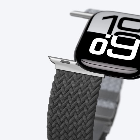 Zestaw 2 pasków AMAZINGTHING Blend Band do Apple Watch 45 / 46 / 49 mm - szaro-czarny / szary
