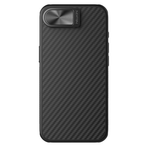 Etui Nillkin CarboProp Magnetic z osłoną na aparat i podstawką na iPhone 16e - czarne