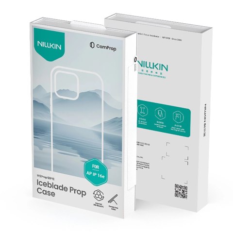 Etui Nillkin Iceblade Prop Magnetic z osłoną na aparat i podstawką na iPhone 16e - zielone Etui Nillkin Iceblade Prop Magnetic z osłoną na aparat i podstawką na iPhone 16e - zielone