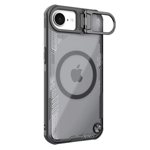 Etui Nillkin Iceblade Prop Magnetic z podstawką na iPhone 16e - czarne Etui Nillkin Iceblade Prop Magnetic z podstawką na iPhone 16e - czarne