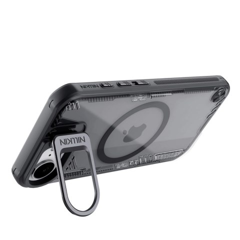 Etui Nillkin Iceblade Prop Magnetic z podstawką na iPhone 16e - czarne Etui Nillkin Iceblade Prop Magnetic z podstawką na iPhone 16e - czarne
