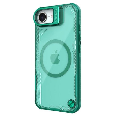 Etui Nillkin Iceblade Prop Magnetic z podstawką na iPhone 16e - zielone Etui Nillkin Iceblade Prop Magnetic z podstawką na iPhone 16e - zielone