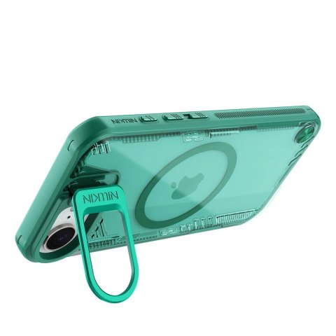 Etui Nillkin Iceblade Prop Magnetic z podstawką na iPhone 16e - zielone Etui Nillkin Iceblade Prop Magnetic z podstawką na iPhone 16e - zielone