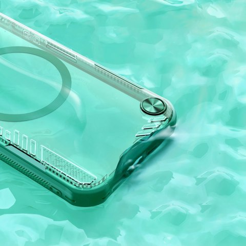 Etui Nillkin Iceblade Prop Magnetic z podstawką na iPhone 16e - zielone Etui Nillkin Iceblade Prop Magnetic z podstawką na iPhone 16e - zielone