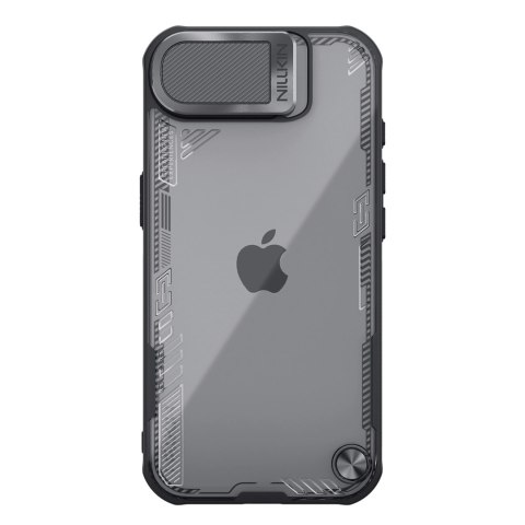 Etui Nillkin Iceblade Prop z osłoną obiektywu i podstawką na iPhone 16e - czarne Etui Nillkin Iceblade Prop z osłoną obiektywu i podstawką na iPhone 16e - czarne