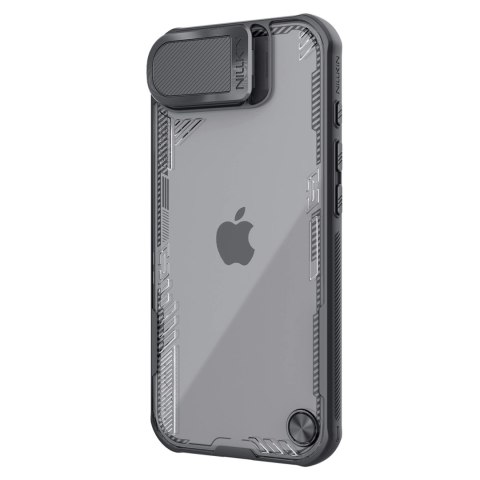 Etui Nillkin Iceblade Prop z osłoną obiektywu i podstawką na iPhone 16e - czarne Etui Nillkin Iceblade Prop z osłoną obiektywu i podstawką na iPhone 16e - czarne