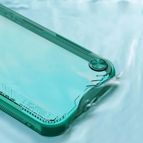 Etui Nillkin Iceblade Prop z osłoną obiektywu i podstawką na iPhone 16e - zielone