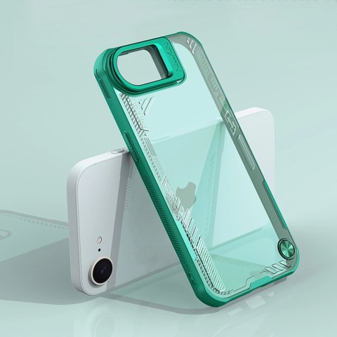 Etui Nillkin Iceblade Prop z podstawką na iPhone 16e - zielone Etui Nillkin Iceblade Prop z podstawką na iPhone 16e - zielone