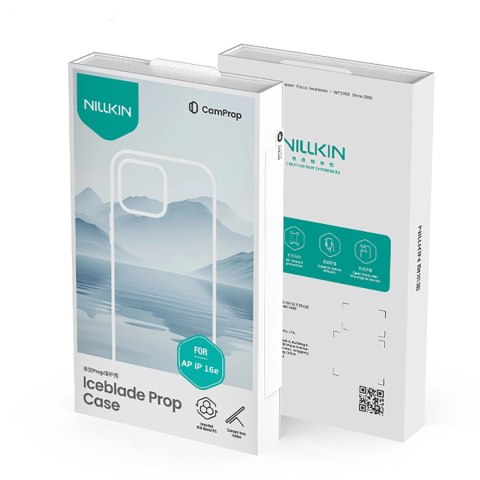 Etui Nillkin Iceblade Prop z podstawką na iPhone 16e - zielone Etui Nillkin Iceblade Prop z podstawką na iPhone 16e - zielone