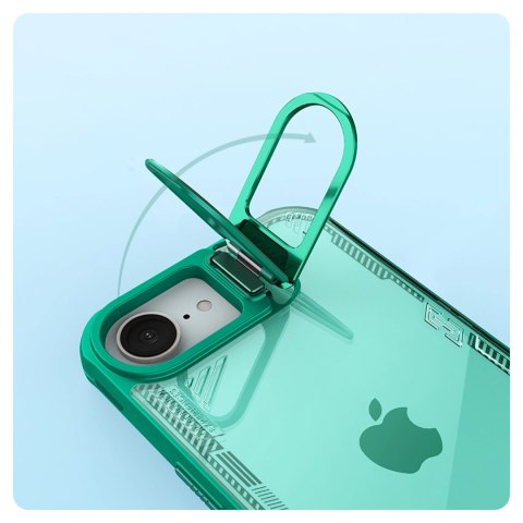 Etui Nillkin Iceblade Prop z podstawką na iPhone 16e - zielone Etui Nillkin Iceblade Prop z podstawką na iPhone 16e - zielone