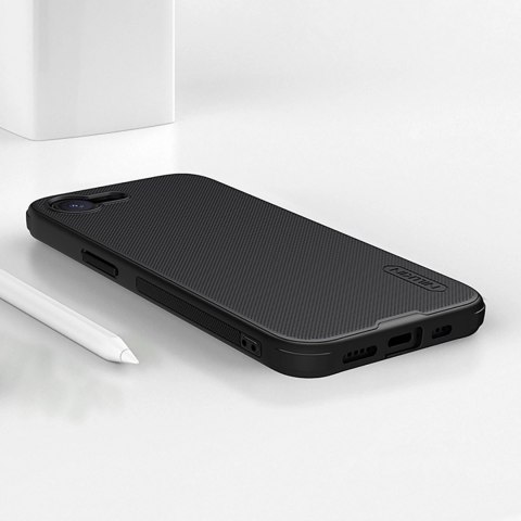 Etui Nillkin Super Frosted Shield Pro Magnetic na iPhone 16e - czarne Etui Nillkin Super Frosted Shield Pro Magnetic na iPhone 16e - czarne