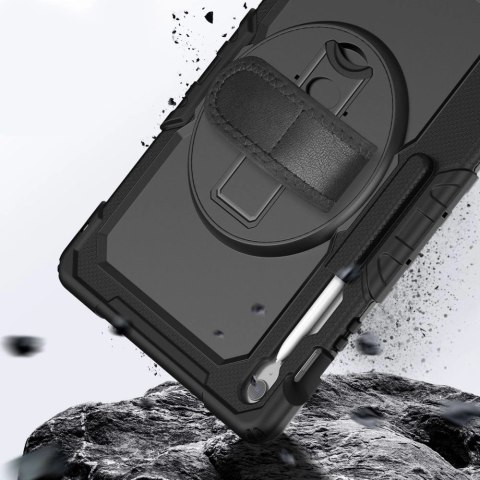 Etui Tech-Protect Solid na Samsung Galaxy Tab S10 FE+ - czarne Etui Tech-Protect Solid na Samsung Galaxy Tab S10 FE+ - czarne