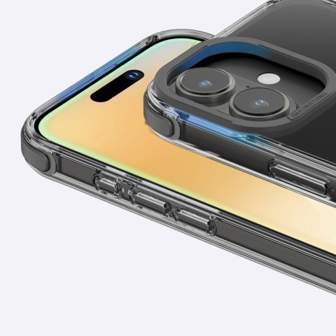 Etui silikonowe AMAZINGTHING Omni Mag Case do iPhone 16 Plus - czarne