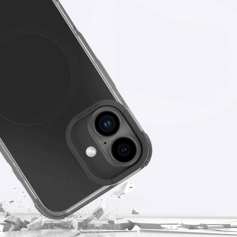 Etui silikonowe AMAZINGTHING Omni Mag Case do iPhone 16 Plus - czarne