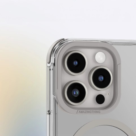 Etui silikonowe AMAZINGTHING Omni Mag Case do iPhone 16 Pro Max - szare Etui silikonowe AMAZINGTHING Omni Mag Case do iPhone 16 Pro Max - szare