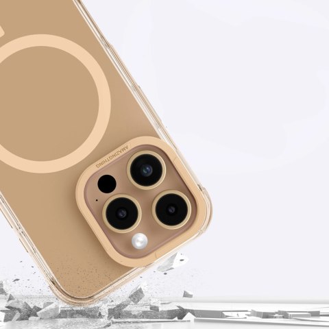 Etui silikonowe AMAZINGTHING Omni Mag Case do iPhone 16 Pro - różowe złoto Etui silikonowe AMAZINGTHING Omni Mag Case do iPhone 16 Pro - różowe złoto