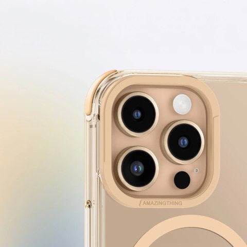Etui silikonowe AMAZINGTHING Omni Mag Case do iPhone 16 Pro - różowe złoto Etui silikonowe AMAZINGTHING Omni Mag Case do iPhone 16 Pro - różowe złoto