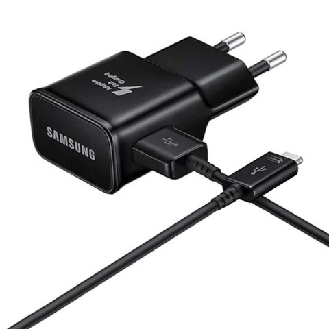 Ładowarka sieciowa Samsung EP-TA200EBE USB-A 15W z kablem EP-DR140ABE USB-A - USB-C (OOB Bulk - opakowanie zastępcze) - czarna Ładowarka sieciowa Samsung EP-TA200EBE USB-A 15W z kablem EP-DR140ABE USB-A - USB-C (OOB Bulk - opakowanie zastępcze) - czarna
