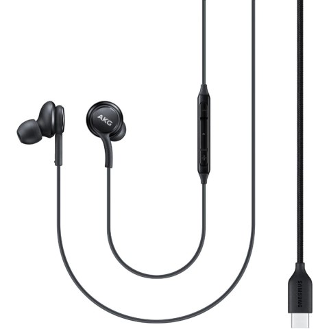 Słuchawki przewodowe Samsung EO-IC100BBE USB-C Stereo Hi-Fi (OOB Bulk - opakowanie zastępcze) - czarne Słuchawki przewodowe Samsung EO-IC100BBE USB-C Stereo Hi-Fi (OOB Bulk - opakowanie zastępcze) - czarne