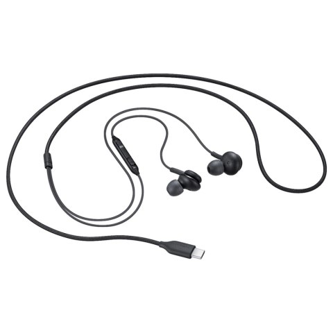 Słuchawki przewodowe Samsung EO-IC100BBE USB-C Stereo Hi-Fi (OOB Bulk - opakowanie zastępcze) - czarne Słuchawki przewodowe Samsung EO-IC100BBE USB-C Stereo Hi-Fi (OOB Bulk - opakowanie zastępcze) - czarne