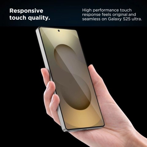 Szkło hartowane Tech-Protect Quick Set+ na Samsung Galaxy S25 Ultra - przezroczyste Szkło hartowane Tech-Protect Quick Set+ na Samsung Galaxy S25 Ultra - przezroczyste
