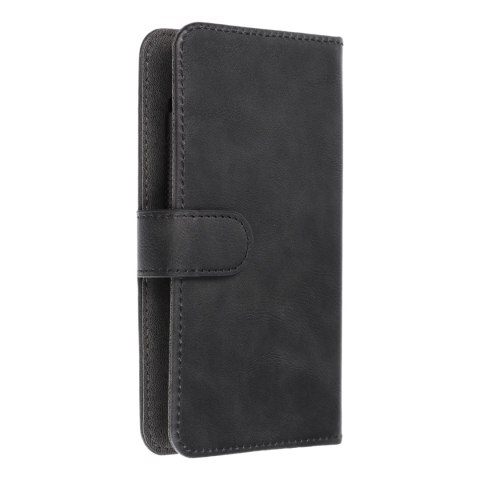 Kabura uniwersalna COMMON Book rozmiar S do IPHONE 12 / 13 / SAMSUNG S6 / A5 2016 / XCOVER 4 / S22 / HUAWEI P8 2017 czarna