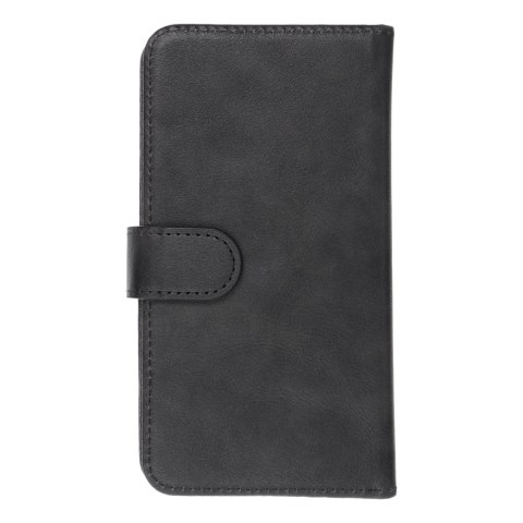 Kabura uniwersalna COMMON Book rozmiar S do IPHONE 12 / 13 / SAMSUNG S6 / A5 2016 / XCOVER 4 / S22 / HUAWEI P8 2017 czarna