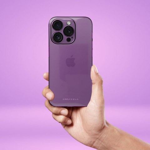 ROAR futerał PURE SIMPLE FIT do IPHONE 12 Pro Max Fioletowy ROAR futerał PURE SIMPLE FIT do IPHONE 12 Pro Max Fioletowy