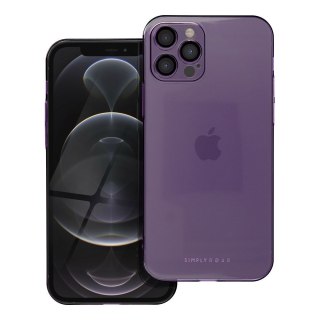 ROAR futerał PURE SIMPLE FIT do IPHONE 12 Pro Fioletowy