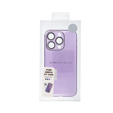 ROAR futerał PURE SIMPLE FIT do IPHONE 12 Pro Fioletowy ROAR futerał PURE SIMPLE FIT do IPHONE 12 Pro Fioletowy