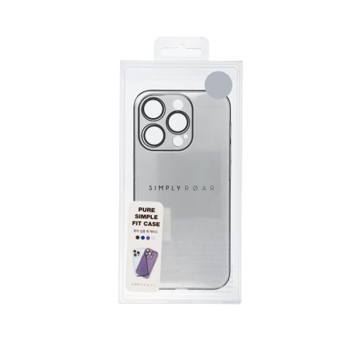 ROAR futerał PURE SIMPLE FIT do IPHONE 12 Pro Max Czarny ROAR futerał PURE SIMPLE FIT do IPHONE 12 Pro Max Czarny