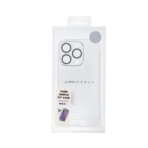 ROAR futerał PURE SIMPLE FIT do IPHONE 12 Pro Max Transparentny ROAR futerał PURE SIMPLE FIT do IPHONE 12 Pro Max Transparentny