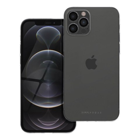 ROAR futerał PURE SIMPLE FIT do IPHONE 12 Pro Transparentny ROAR futerał PURE SIMPLE FIT do IPHONE 12 Pro Transparentny