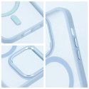 Futerał MATTE MAG COVER kompatybilny z MagSafe do IPHONE 11 niebieski