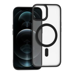 Futerał MATTE MAG COVER kompatybilny z MagSafe do IPHONE 12 Pro Max czarny