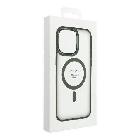 Futerał MATTE MAG COVER kompatybilny z MagSafe do IPHONE 16 Plus zielony Futerał MATTE MAG COVER kompatybilny z MagSafe do IPHONE 16 Plus zielony