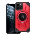 Futerał ARMOR MAG COVER kompatybilny z MagSafe do IPHONE 11 Pro Max czerwony Futerał ARMOR MAG COVER kompatybilny z MagSafe do IPHONE 11 Pro Max czerwony