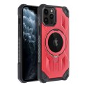 Futerał ARMOR MAG COVER kompatybilny z MagSafe do IPHONE 11 Pro Max czerwony Futerał ARMOR MAG COVER kompatybilny z MagSafe do IPHONE 11 Pro Max czerwony