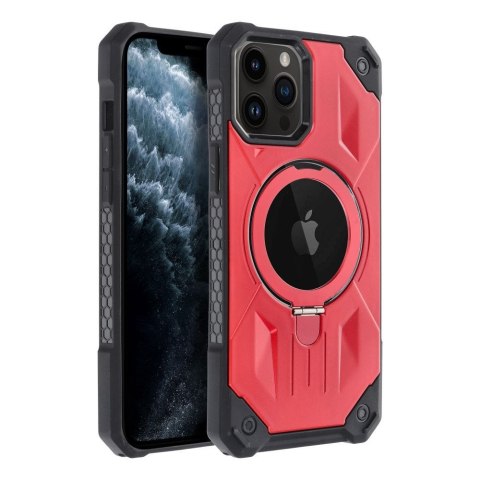 Futerał ARMOR MAG COVER kompatybilny z MagSafe do IPHONE 11 Pro Max czerwony Futerał ARMOR MAG COVER kompatybilny z MagSafe do IPHONE 11 Pro Max czerwony