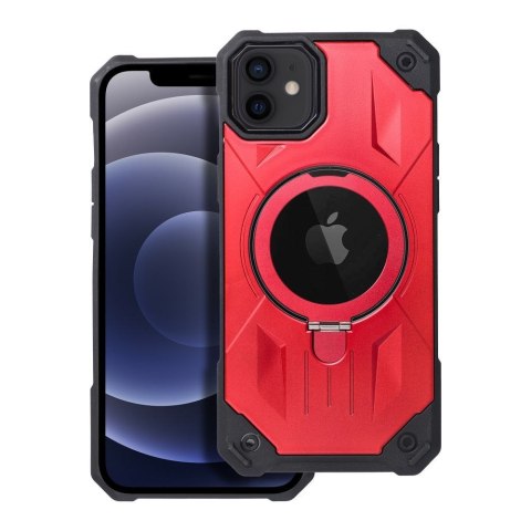 Futerał ARMOR MAG COVER kompatybilny z MagSafe do IPHONE 12 / 12 Pro czerwony Futerał ARMOR MAG COVER kompatybilny z MagSafe do IPHONE 12 / 12 Pro czerwony