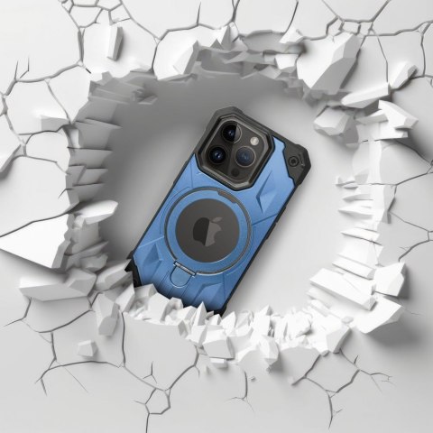 Futerał ARMOR MAG COVER kompatybilny z MagSafe do IPHONE 15 Plus niebieski Futerał ARMOR MAG COVER kompatybilny z MagSafe do IPHONE 15 Plus niebieski