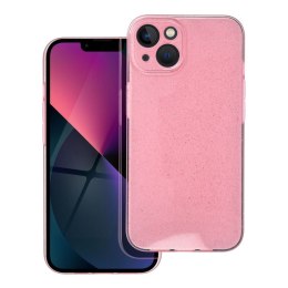 Futerał CLEAR CASE 2 mm BLINK do IPHONE 13 różowy